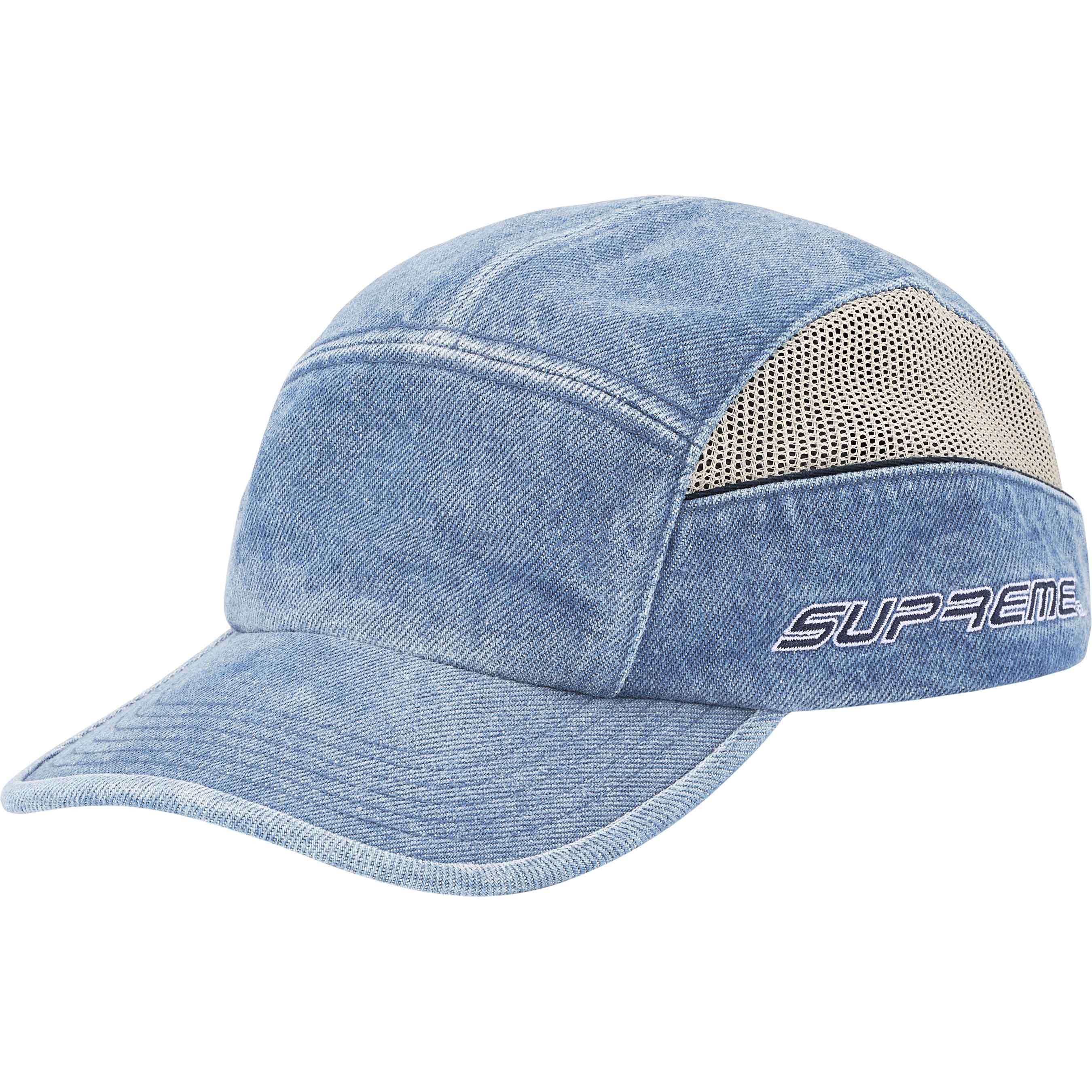 Side Mesh Piping Camp Cap view 9